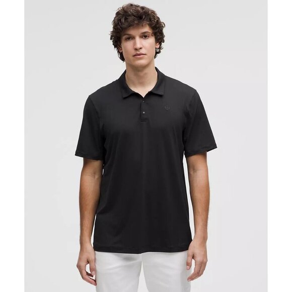 Logo Sport Polo Short Sleeve (Updated Fit) - Black - Picture 1 of 4